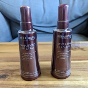 Keranique Amplifying Lift Spray 3.4 Fl. Oz. Set of 2 NWT
